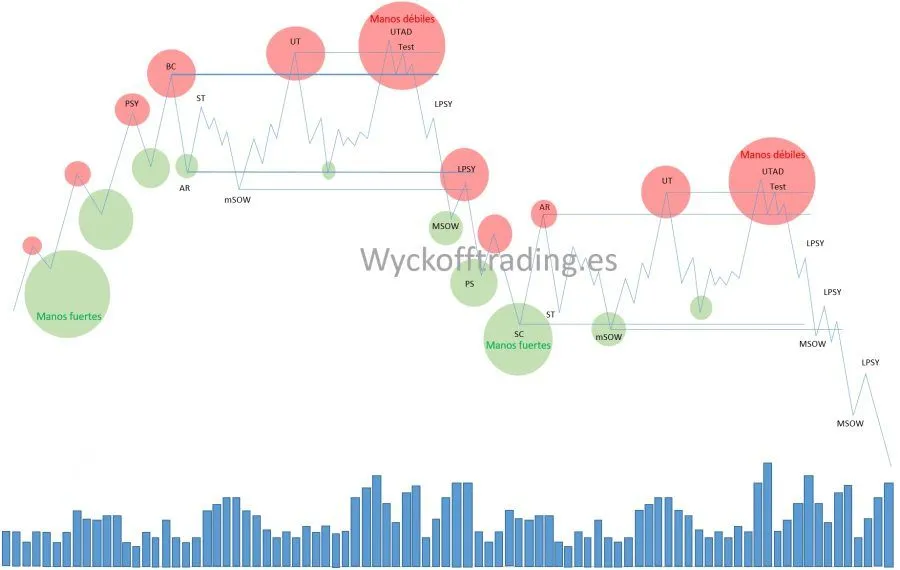 Stock exchange process in a distribution and redistribution schematic